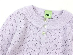 FUB bluse pointelle ametyst